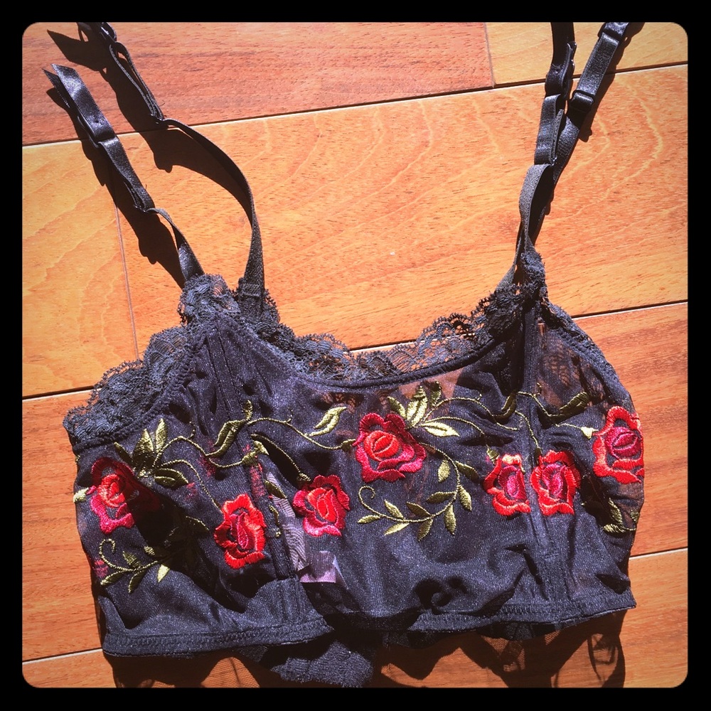 Victoria’s Secret lingerie size medium floral